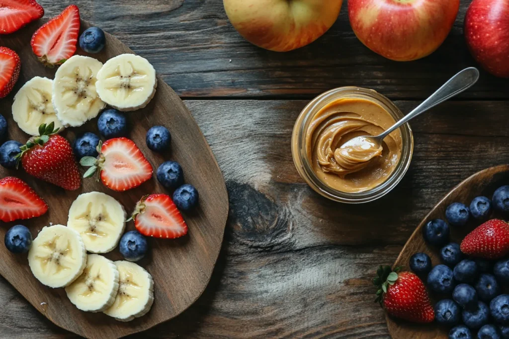 Fruit and Peanut Butter Dip 1