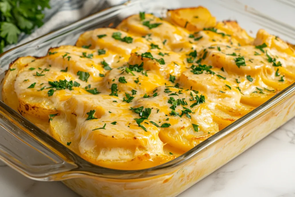 scalloped potatoes recipe with cheese powder