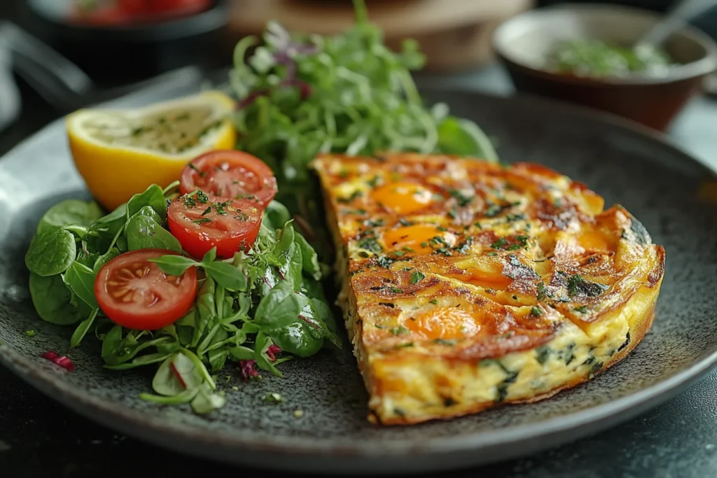 Why do you put spinach on eggs