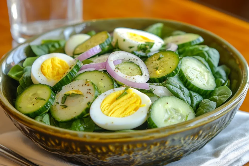 Are boiled eggs and spinach good for you