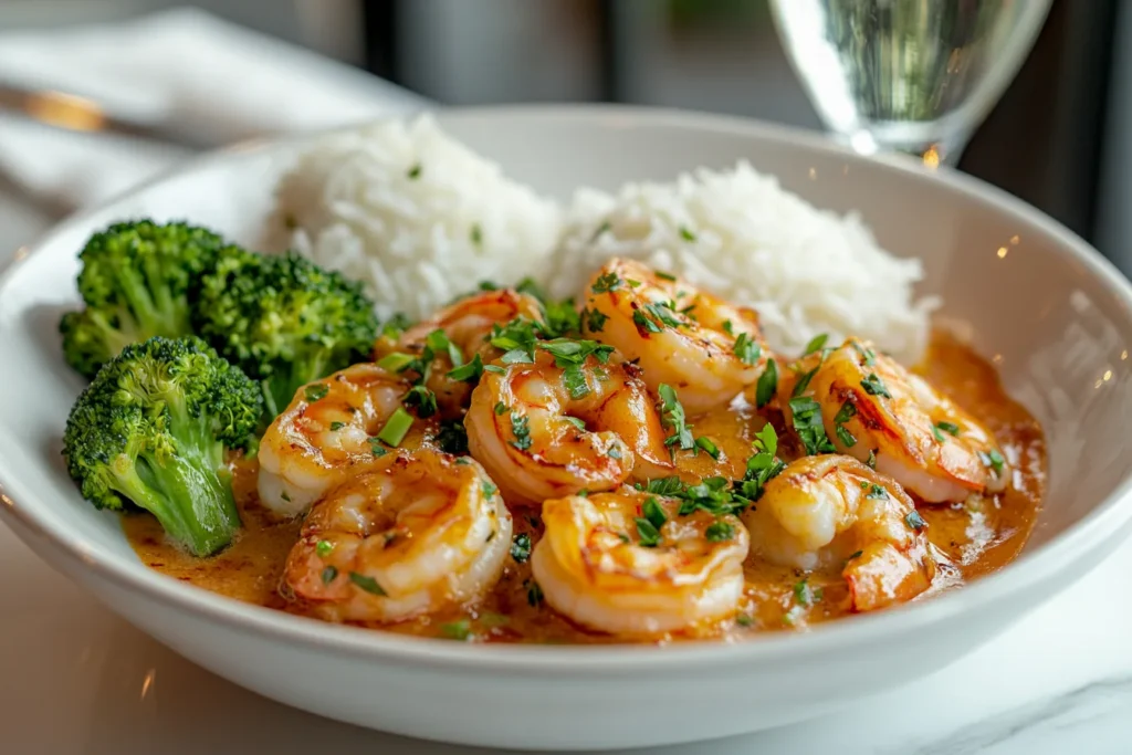 What is shrimp with garlic sauce made of 2