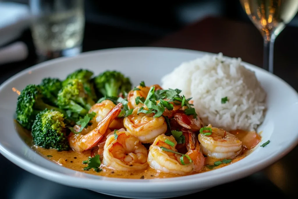 What is shrimp with garlic sauce made of 3
