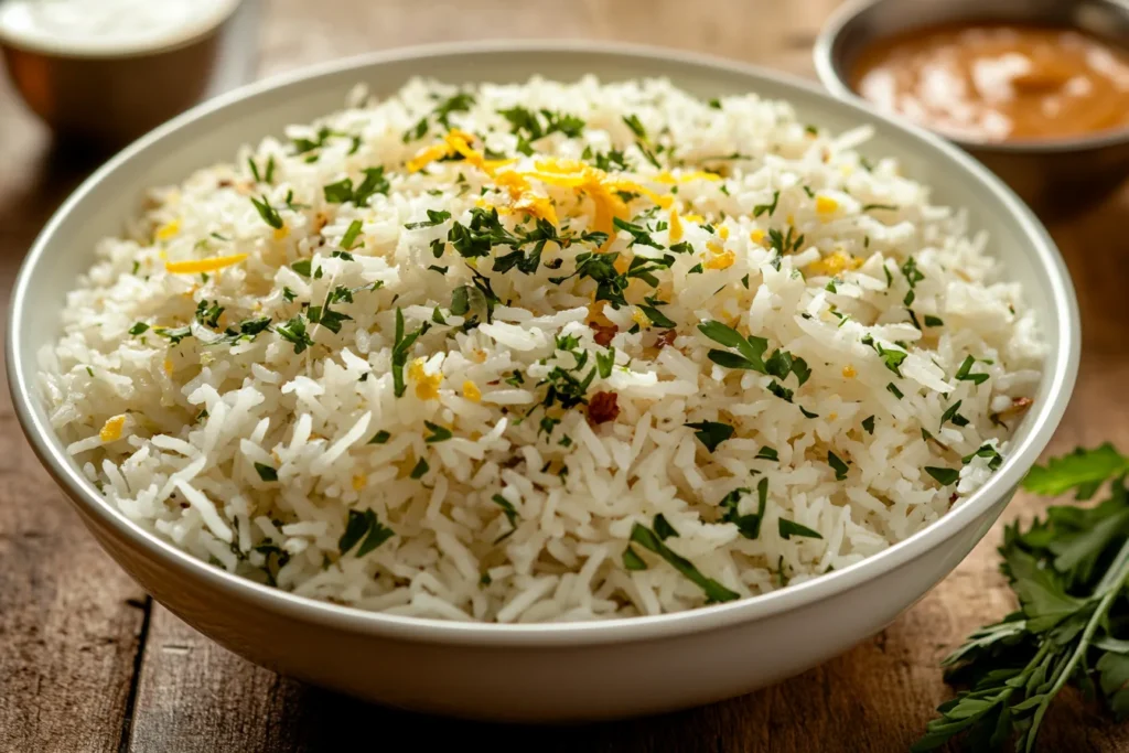 rice taste like a restaurant