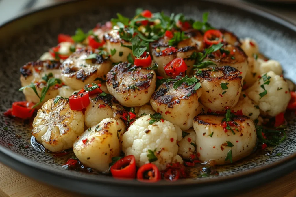 cauliflower mushroom recipe