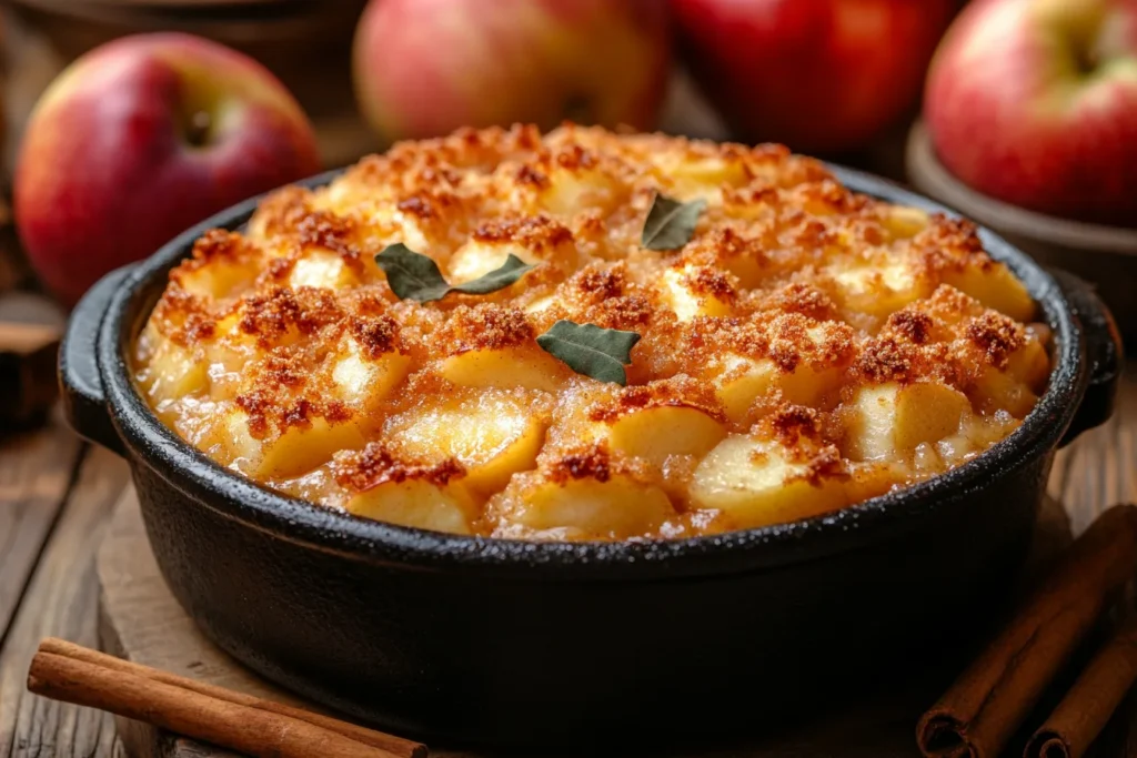 What is fallen apple dessert
